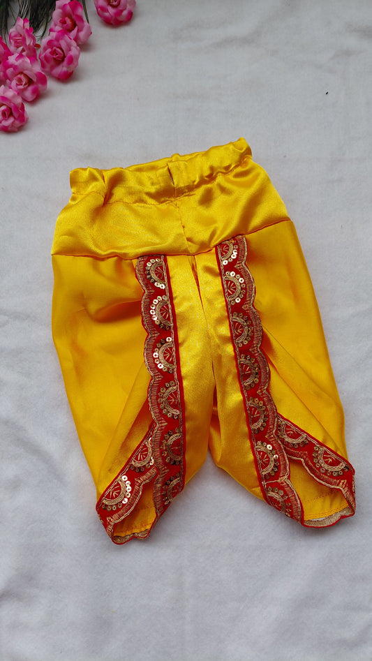 Krishna Costume For Kids Red and yellow