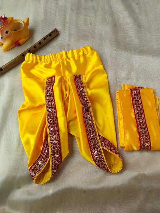 Krishna dhoti and dupatta