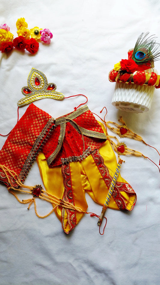 Krishna Costume Full set with pagdi