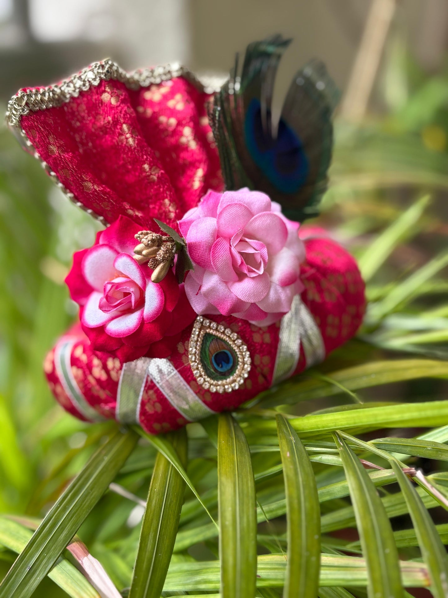 Pink pagdi for kids