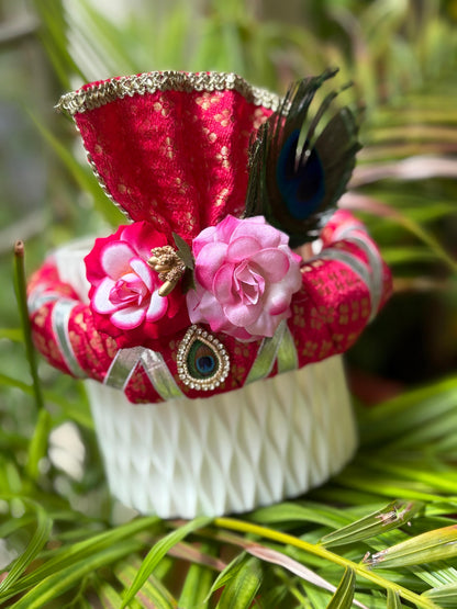 Pink pagdi for kids