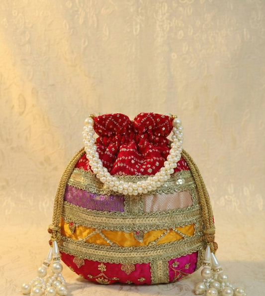 Multicolor Bridal Potli